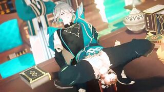 Alhaitham with a Fake penis - Genshin Influence