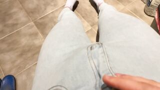 Jacking Blue Denim and Socks