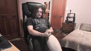 Fondled one out before leaving to the gym!