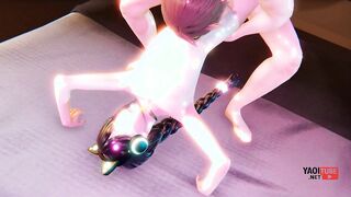 Yaoi Femboy Pounds a Nekoboy Femboy