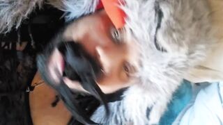 Fully mindless addicted to sissygasm