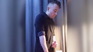 Slobber jizz urinate on ice