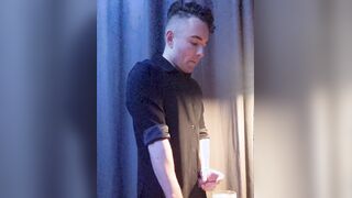 Slobber jizz urinate on ice