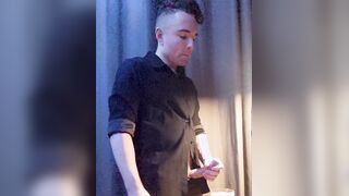 Slobber jizz urinate on ice