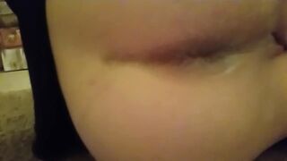 newly smoothly-shaven & fingerblasting my pink pucker!