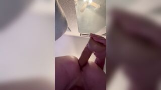 Frolicking with my bussy to get ready for big black cock