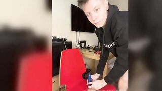 Perspiring Torso After Exercise Fast Ball-sac