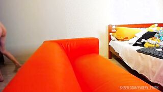 Perspiring Pits And Meatpipe After Gym Solo