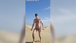 Homo masculine naturist and exhibitionist.