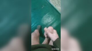 The huge dude determined to jizm