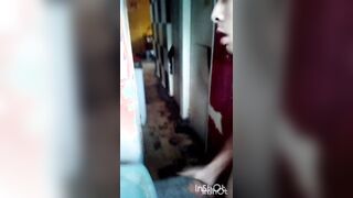 The Greatest moment nearly caught getting off