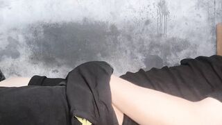 Chinese homo man rod cash-shot