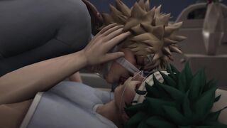 Heros Health center Couch Confession - Midoriya Deku x Bakugo Kacchan