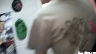 GAYWIRE - Pledge Hazing Twist: Glory Fuck-hole Prank Leaves Frat Fellows Perplexed And Sated