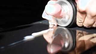 ASMR FLESLIGHT HEFTY POPSHOT CLOSE UP AND SLOW-MOBILITY