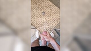 Ample nut nectar flow in the bathroom