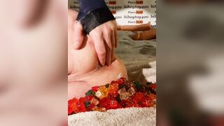 Gummy wolf rectal injection