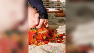 Gummy wolf rectal injection