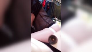 Chad takes his monster in the shed