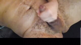 Hefty queer shoots yam-sized shots