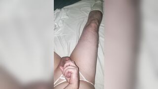 Daisy embroidered mesh panty jack and jizz