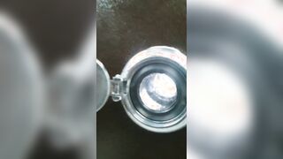 Viaje de trabajo no me aguanto y me roco hasta sacr todo mi mancum