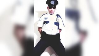 003 PoliciaUniform Cop Fetiche Policía Uniforme Cop Fetish Uniformado