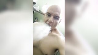 Latino Smoking Before I Fuk