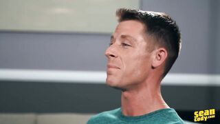 SEAN CODY - Hard ripped Palmer Unsheathes His Nasty Side And Converses About Ejaculations On Steroids