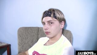 Lovely Czech teenie stud drains off his knob