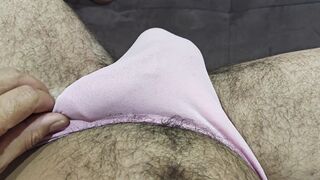 Using my wifeys underpants, I got exceptionally mischievous and came firm!