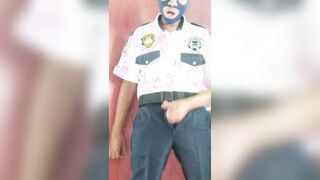 005 PoliciaUniform SPUNK Cop Fetish Uniform Fetish Policia Homosexual Movie Uniforme