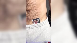 Andolini feeds his lil puppy Theo with NAWTY sweets