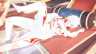 Phainon tears up Mydei - Honkai Starlet Ride Yaoi Romantic Hook-up