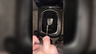 Intense Urinate Geyser Cramming Ebony Wc – Observe Me Empty Downright