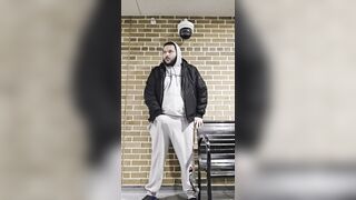 Freezing cold outside but i was so naughty and needed to jism