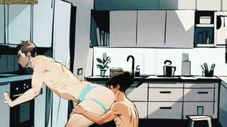 Multiracial Ass fucking school roomy animation anime porn toon