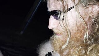 Caught! Draining off nude and munching jism out of his forearm