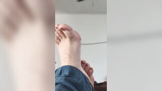 Like my furry soles?