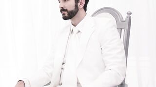 MasonicBoys - Tied cherry youngsters hard-on wanked by DILF Tucker Barret