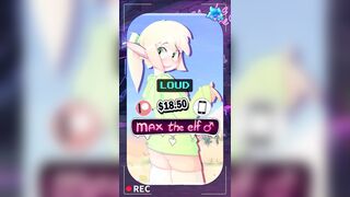 Femboy Elves groan like insatiable in this Game: