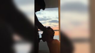 Fellating Strung up Latino Twunk in Paradise