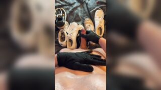 Milking with grease is truly sizzling.