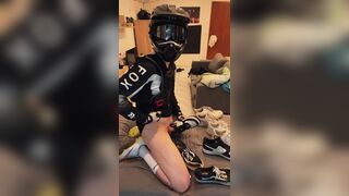 I enjoy drilling my sneakers