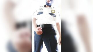 006 Police Uniform Only Dicksucker