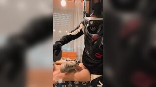 MX Gear Man has a fresh fucktoy for smashing