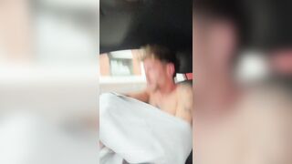 Twunk gets caught frolicking with dads ample pecker in public #OutInLondon @kykematarazzo