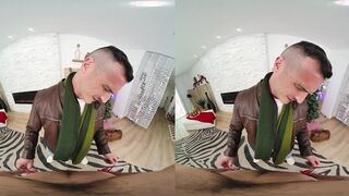 Christmas is For Providing, But Also For Taking Jizz-shotgun - VR