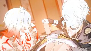 Caelus x Phainon + Mydei Three-way - Honkai Starlet Ride