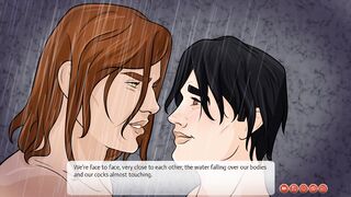 Tonguing Dantes Arse So Painfully & Ass-fuck Finger-banging His Pinkish Pink pucker in Hostel Douche